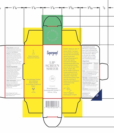 Carton (Lipscreen Sheer Spf 30 Unseen Carton)